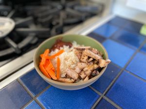 bun bown in a bowl